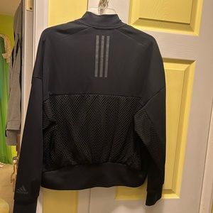 Adidas Fishnet Bomber Jacket /Adidas Sneakers